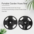 thumbnail image 4 of Garden Hoses Reel Garden Pipe Storage Cart Pipe Exclude Winding Tool Rack Portable Garden Hoses Reel, 4 of 8
