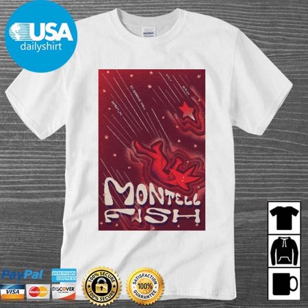 Montell Fish Saint Andrew’s Hall On Oct 19 2024 in Detroit MI Tour Shirt