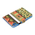 thumbnail image 5 of SaniMore Case for iPad 10th Generation 10.9" 2022, Auto Wake/Sleep Pen/Card Holder Stand Dual Angle PU Leather Case Soft TPU Back Color Painting Magnetic Protective Case for iPad 2022, Ethnic Style, 5 of 11