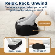Everlasting Comfort Memory Foam Under Desk Foot Rest for Office and Gaming Setups