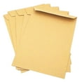thumbnail image 3 of WRITWAA 100Pcs 8.9x6.4in Kraft Paper Envelopes Light Brown Classic Plain Business Use Letter Storage, 3 of 8