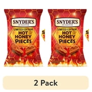 (2 pack) Snyder's of Hanover Pretzel Pieces, Hot Honey Flavored, 10 oz