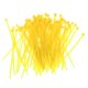 thumbnail image 1 of 100 Piezas de Sujetadores de Alambre Reutilizables, Bridas de Cremallera, Correa , Tornillo de Clavo Amarillo DYNWAVEMX Bridas para cables de nylon, 1 of 7