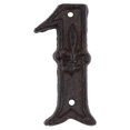 thumbnail image 1 of Cast Iron Decorative Door Numbers Metal Numbers DIY Door Address Number 1, 1 of 4