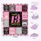 thumbnail image 5 of LHSHID Teenage Girls 13th Birthday Gifts Throw Blanket Happy 13th Birthday Decorations Blanket for Girls Birthday Gifts for 13 Year Old Girl Daughter Bestie Sister 30"x40", 5 of 7