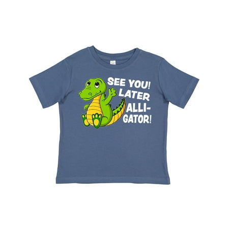 

Inktastic See You Later Alligator Gift Toddler Boy or Toddler Girl T-Shirt