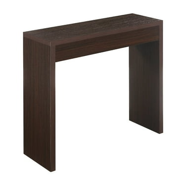 Convenience Concepts Northfield Entryway Hall Table in Espresso Wood Finish