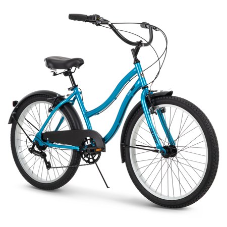 Huffy Lockland 24 In. 7-speed Cruiser Bicycle for Girls  Teal