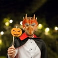 thumbnail image 1 of Dragon Mask Cosplay Adults Halloween Mask for Birthday Halloween Party Favor Gold, 1 of 10