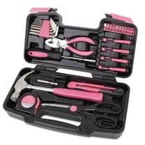 39 Piece General Tool Set Pink - DT9706 PINK