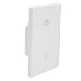 thumbnail image 2 of 2 Gang Smart Touch Switch Commande Vocale Application Panneau de Verre Interrupteur d'Éclairage Wifi pour Google Home US 100240v, 2 of 8