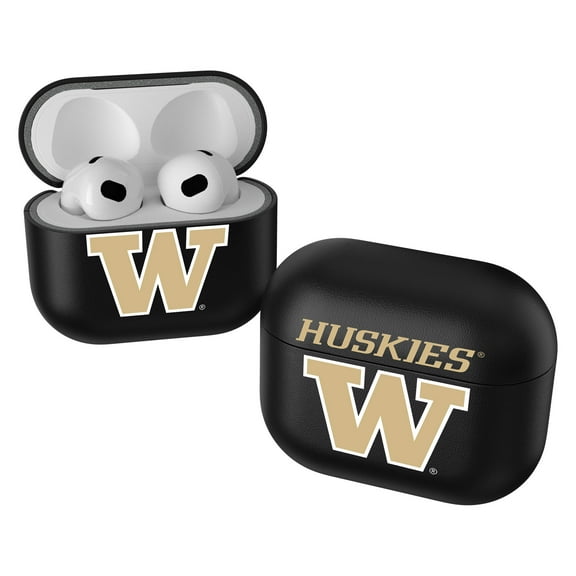 Keyscaper Black Washington Huskies Insignia AirPods 3rd Gen Case Cover