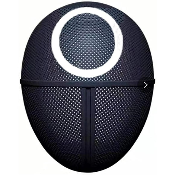 Game Mask Halloween Game Costume Cosplay Face Cover Masquerade Accessories Halloween PropsRound Shape