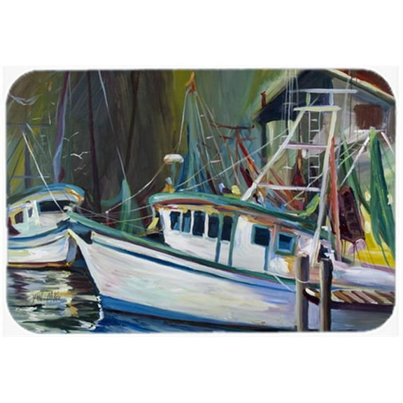 Joe Patti Shrimp Boat Mouse Pad, Hot Pad & Trivet