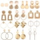 thumbnail image 2 of Pendientes llamativos a la moda 2019, pendientes redondos geométricos grandes para mujer, pendientes colgantes, pendientes de gota, joyería femenina moderna Tan Jianjun unisex, 2 of 2