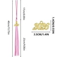 thumbnail image 2 of Cevemin Graduation Hat Tassel - 2026 Bachelor's Cap Suizi Accessory for Ceremony Celebrations, Includes Hanger for Display, 2 of 5