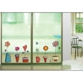 thumbnail image 3 of Wosthever Fresh Potted Stickers Self-adhesive Decal Window Paper Wall Bedroom Decor Wallpaper Bedroom Glass Adorable Commercial Mural Type2 NO2, 3 of 6