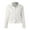 White, variant on Jackets for Women Trendy Large Denim Embroidered Pearl Beaded Button Down Fall Winter Women'S Coats,Black,L
