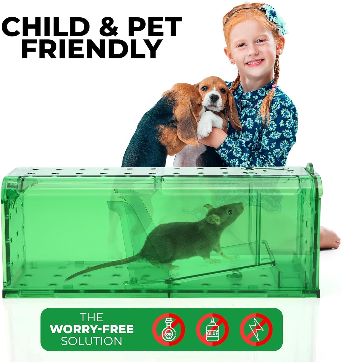 Teal Elite Humane Mouse Trap Catch & Release, 2-Pack photo 2