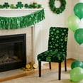 thumbnail image 6 of Eolstice St. Patrick's Day Chair Cover, Holiday Dining Chair Cover, Themed Table Chair Slipcover for Home Party, Celebration, and Event Decor(D), 6 of 6