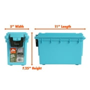 Ozark Trail Blue Marine Storage Box with Water Resistant Lid