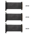 thumbnail image 4 of Cable de extensión PCIe 3.0 16X Tarjeta vertical de cinta de 90 grados 16X a 16X (20 cm) Tmvgtek Para Estrenar, 4 of 8