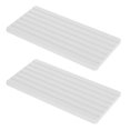 thumbnail image 3 of Tapete de secado de piedra de diatomita para encimera de cocina, bandeja absorbente para fregadero, posavasos absorbente para baño y cocina, 2 uds., 3 of 5