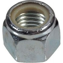 Hillman Nylon Insert Lock Nut Zinc Plated - Locking - 100 Pack, 0.25 in.-20