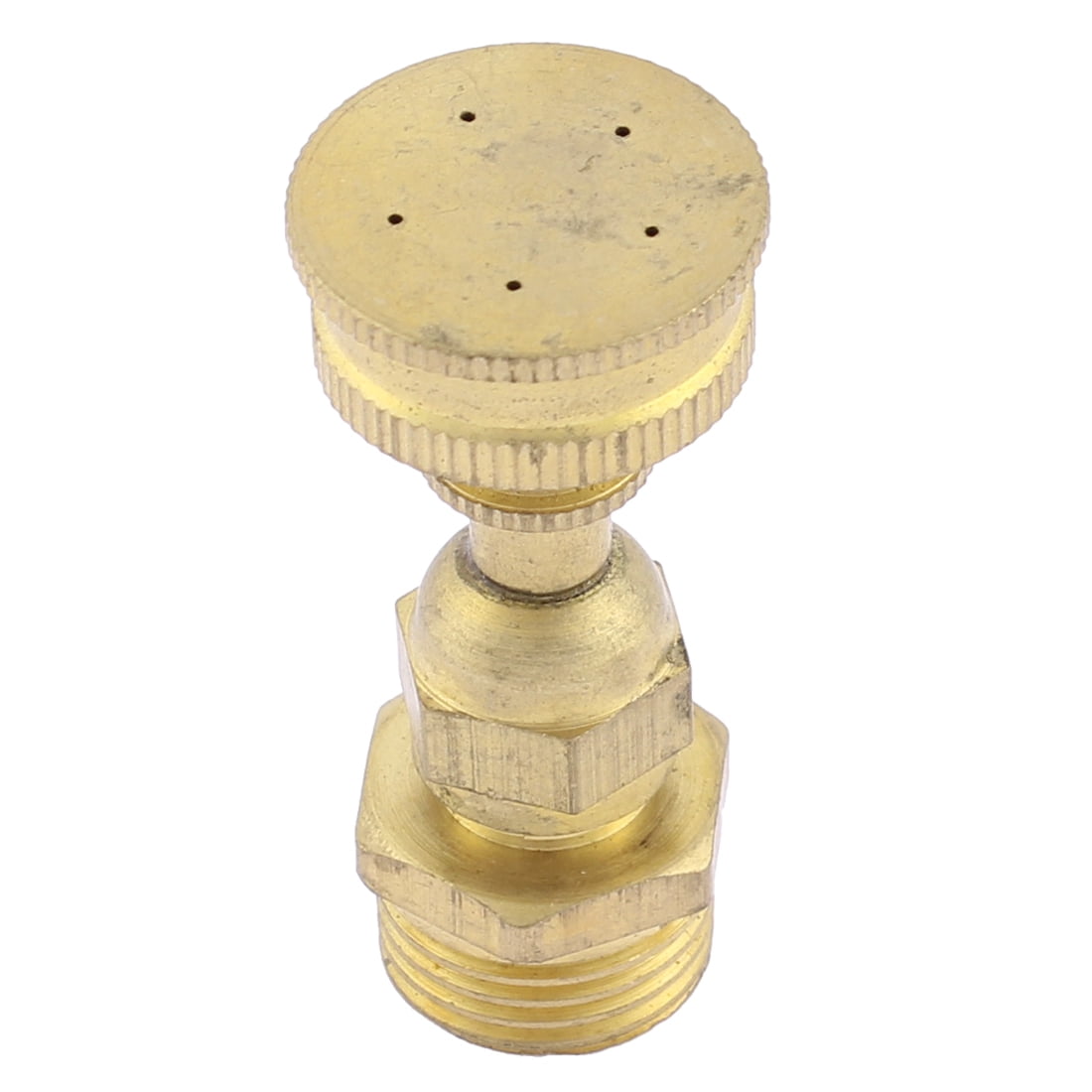 Unique Bargains Garden Irrigation 1 2BSP Male Thread Brass Water Spout Misting Nozzle by Unique-Bargains