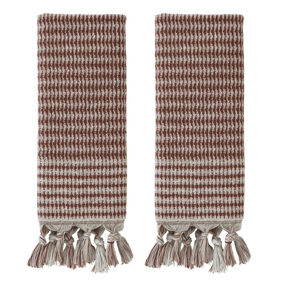SKL Home Longborough Hand Towel (2-Pack),Spice