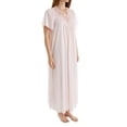 thumbnail image 1 of Women's Shadowline 32275 Beloved 53 Inch Flutter Sleeve Gown (Pink S), 1 of 4