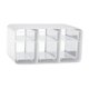thumbnail image 5 of Organizador de escritorio con cajones, organizador de cajones de escritorio, Caja de almacenaje para maquillaje transparente de gran capacidad para con 6 cajones BLESIY organizador de cajones, 5 of 8