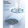 thumbnail image 2 of Electric Spin Scrubber LA3 Pro, Cordless Bathroom Scrubber with 5 Replacement Head, 3 Adjustable Angle, Household Power Cleaning Brush with Extension Arm for Bathtub Window Car Grout Tile Floor, 2 of 4