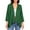 Green, variant on Women's 3/4 Sleeves Lightweight Open Front Cardigan Draped Ruffles Shawls and Wraps Shrugs Jacket