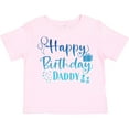 thumbnail image 3 of Inktastic Blue Happy Birthday Daddy Boys or Girls Toddler T-Shirt, 3 of 5
