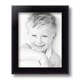 thumbnail image 2 of ArtToFrames 8" x 10" Satin Black Bull Nose Picture Frame, 8x10 inch Black Wood Poster Frame (WOM-1417), 1 Pack, 2 of 7