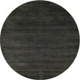 thumbnail image 1 of Ahgly Company Machine Washable Indoor Round Contemporary Charcoal Black Area Rugs, 3' Round, 1 of 7
