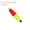 Red-Yellow 3 x 0.67", variant on Uxcell Fishing Bobbers Floats 2.1x0.5" EVA Spring Foam Floats Weighted Bobbers Buoy Green Yellow 10Pcs