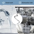 thumbnail image 5 of Stainless Steel Spiral Dough Hook & Whisk 2-Pack for KitchenAid 7QT Bowl-Lift Stand Mixers, Food Grade Replacement Attachments, Dishwasher Safe, 5 of 9