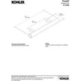 thumbnail image 3 of Kohler K-14485-CP Tiroir de tiroir Puriste de 3 Po, 3 of 4