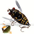 thumbnail image 2 of 1 cebo de pesca de cigarra 2024 nuevo cebo duro de pesca con ojo holográfico 3D cebo de pesca de cigarra cebo de pesca biomimético con forma de cigarra, 2 of 5