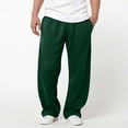 thumbnail image 5 of Black Sweatpants Wide Leg Sweatpants Men Men's Baggy Sweatpants Wide Leg Lounge Sweat Pants with Pockets, 5 of 6