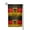 Square, variant on German Eagle Flag Garden Flag Double Sided Small Flag Yard Home Decorative Flags Banner 12.5 x 18 Inch Fillet