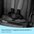 thumbnail image 4 of Graco Outpace LX All-Terrain 3-Wheel Baby Stroller, Cohen €” Compatible for Travel System, Easy One-Hand Fold, in-Seat Suspension for Comfortable Ride, Never-Flat Rubber Tires, 4 of 5