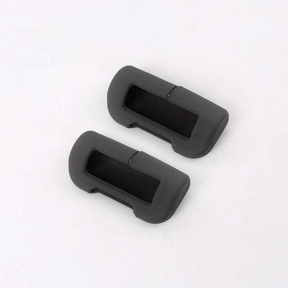 Tesla Model 3, Y Seatbelt Buckle Protective Silicone Covers, Black, 2017-2024