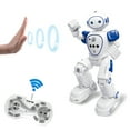 thumbnail image 1 of Discount Galore, Dancing Gesture Robot, Programmable Toy, LED Lights + Remote Control, Blue Design, For Youth Age 3-12, Interactive Gift, Educational Toy, Fun Present Akmoler Bestselling, 1 of 4