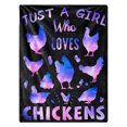 thumbnail image 1 of Cute Chicken Design Cozy Throw Blanket For Animal Enthusiasts And Poultry Farmer Lovers, 1 of 2