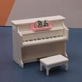 thumbnail image 4 of Juego de muebles Zulema 1/12 Accesorios simulación de modelo Piano, 4 of 8
