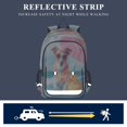thumbnail image 5 of Backpack 12.9 *5.1 * 17.7 Inches Outing Backpack, Shopping Backpack, Travel Backpack Little Dog by The Seaside, 5 of 7