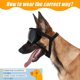 thumbnail image 5 of Gafas para perros Gafas de sol con protección ultravioleta para perros con correa ajustable Gafas para mascotas a prueba de viento y antivaho para exteriores Marco negro x vidrio azul, 5 of 5